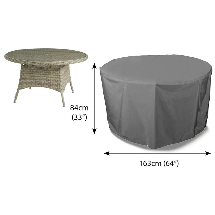Bosmere Simply Cover Circular Garden Table Cover, 4 Seater Wayfair.co.uk